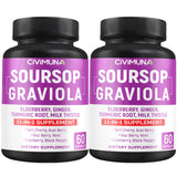 CIVIMUNA Soursop Graviola Capsules front view
