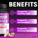 CIVIMUNA Soursop Graviola Capsules in hand