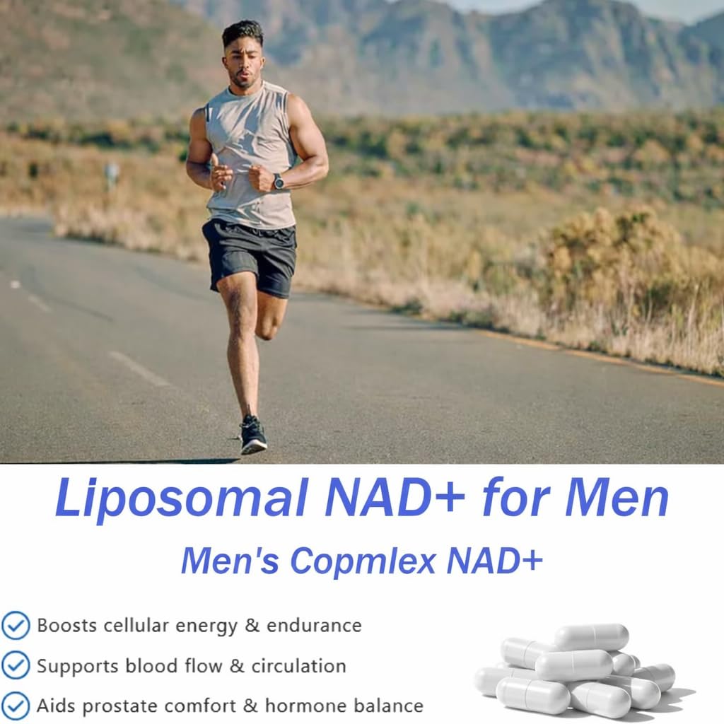 CKPCKP Advanced Liposomal NAD+ & CoQ10 Supplement ingredients list