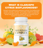 Clarusph Flavonoids Supplement 1500mg capsule close-up