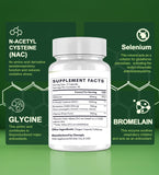 Clarusph NAC Supplement 1200mg capsules close-up