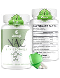 Clarusph NAC Supplement 1200mg front view