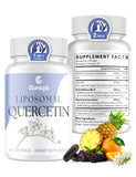 Clarusph Quercetin 1000mg softgels front view