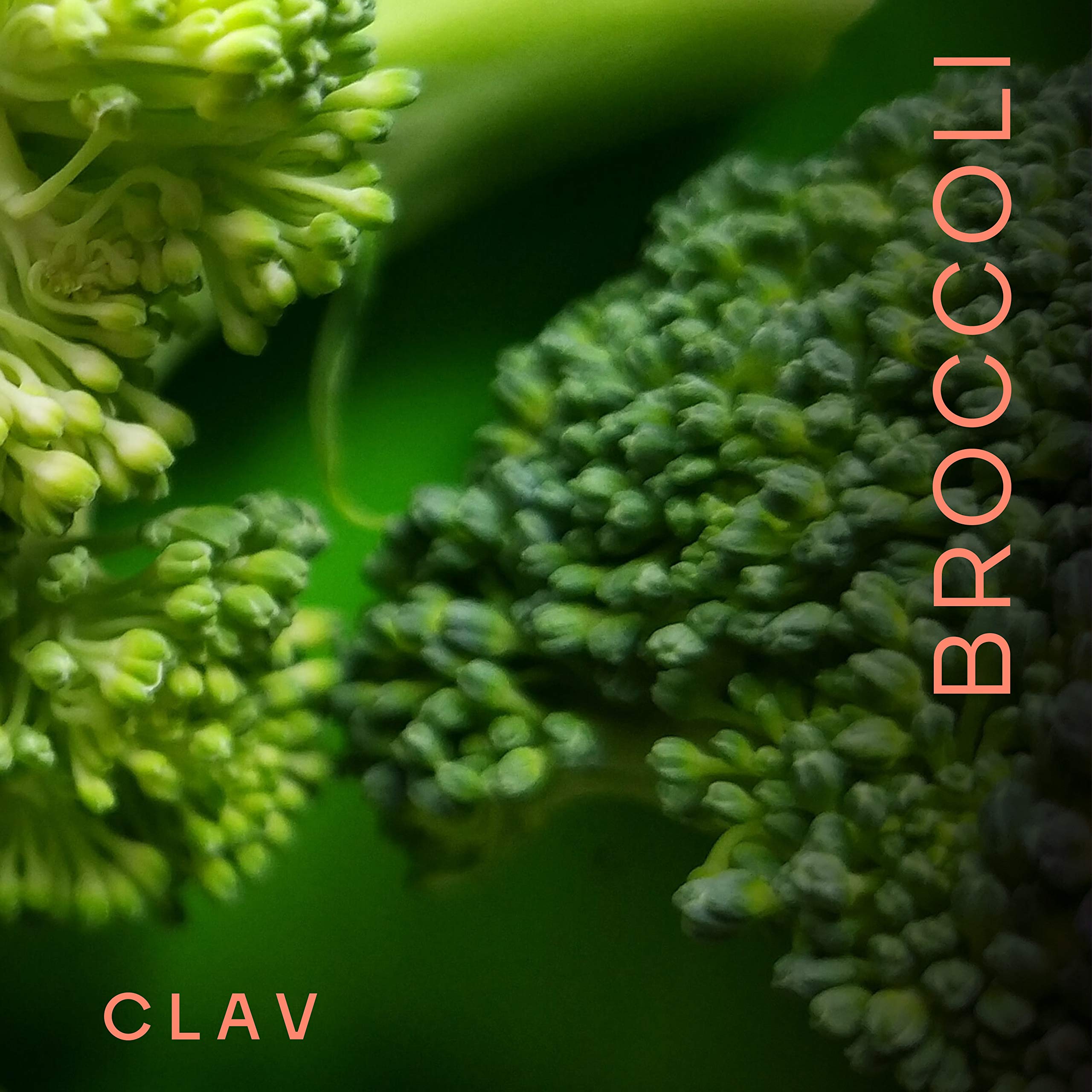 CLAV Broccoli Capsules 1000mg side view showing capsule details