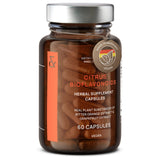 CLAV Flavonoid Complex Supplement front view with amber glass bottle