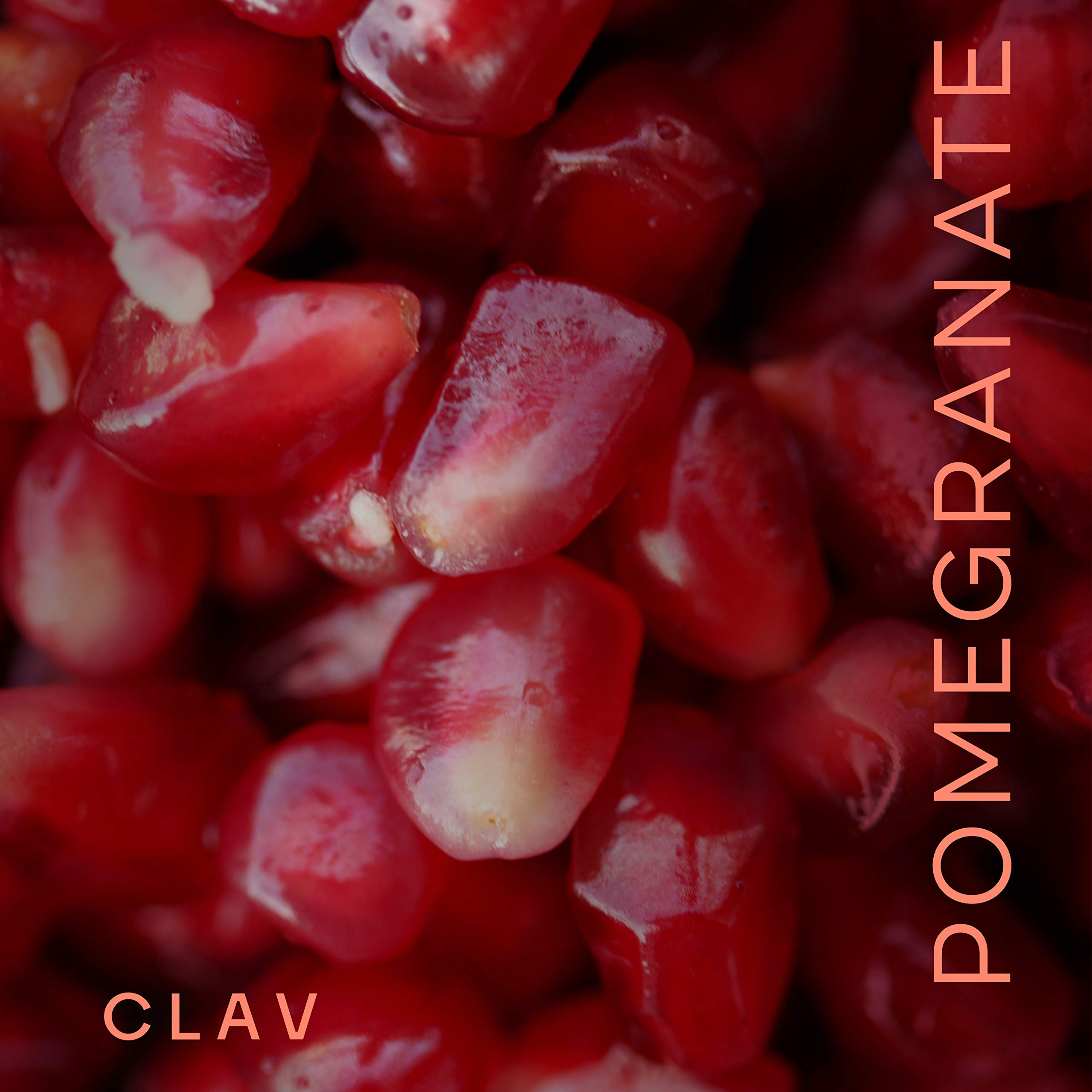 CLAV Pomegranate Supplement 1000mg amber glass bottle