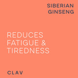CLAV Siberian Ginseng Capsules 900mg ingredients list