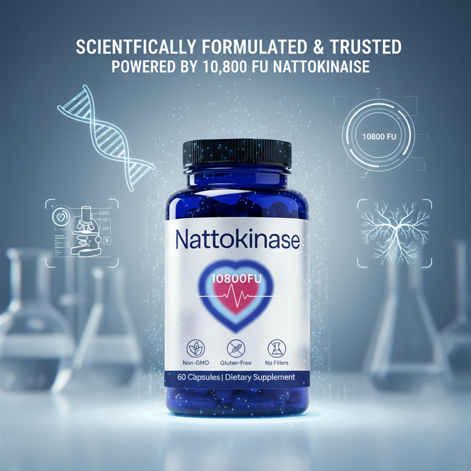 Clavya Nattokinase Supplement ingredients list
