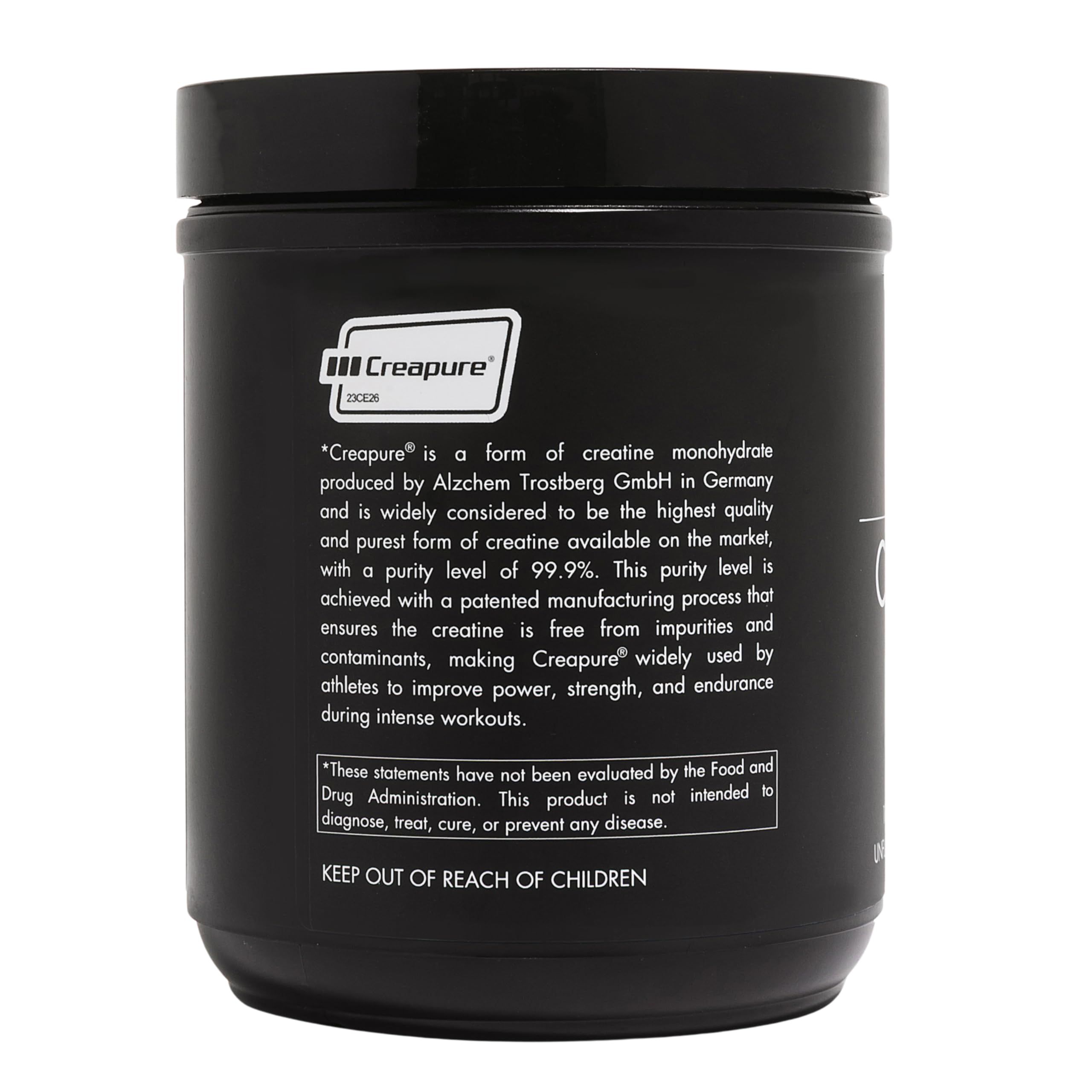 CLEAN Creatine Monohydrate Powder 531g scoop
