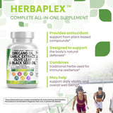 Clean Nutraceuticals Advanced Oregano & Garlic Supplement packaging