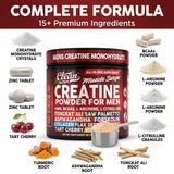 Clean Nutraceuticals All-In-One Creatine Supplement scoop with powder