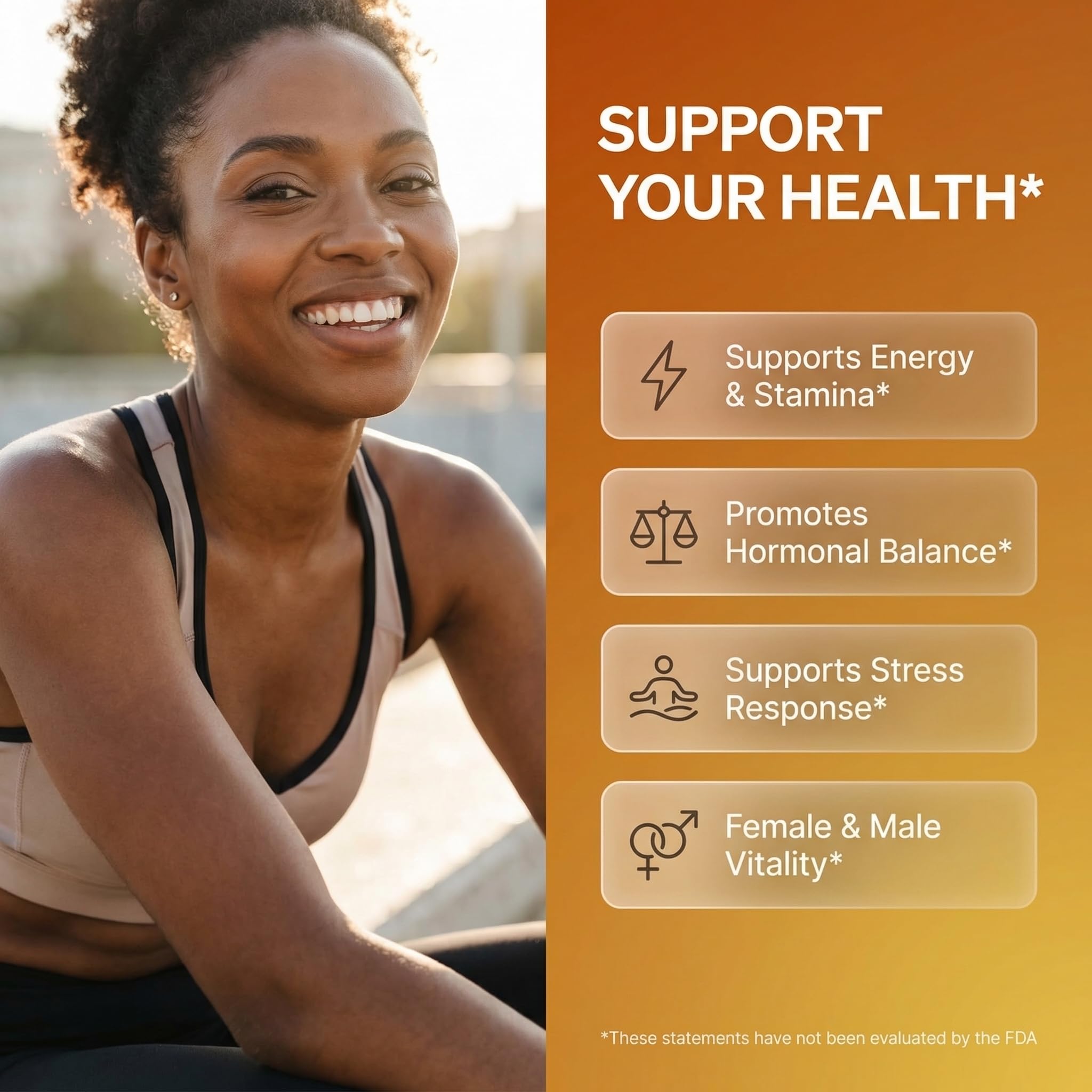 Clean Nutraceuticals Ashwagandha & Maca Root Capsules side view