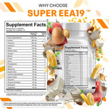 Clean Nutraceuticals BCAA Amino Acids Supplement ingredients list