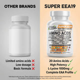 Clean Nutraceuticals BCAA Amino Acids Supplement with measuring spoon