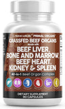 Clean Nutraceuticals Beef Liver Capsules 3000mg front view