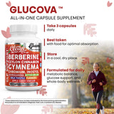Clean Nutraceuticals Berberine Capsules with Ceylon cinnamon sticks
