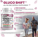 Clean Nutraceuticals Berberine Complex 90 Capsules with measuring spoon