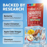 Clean Nutraceuticals Berberine Gummies ingredients list on packaging