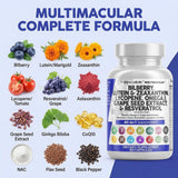 Clean Nutraceuticals Bilberry Eye Vitamins 300mg nutritional information