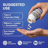 Clean Nutraceuticals Bilberry Eye Vitamins 300mg product packaging