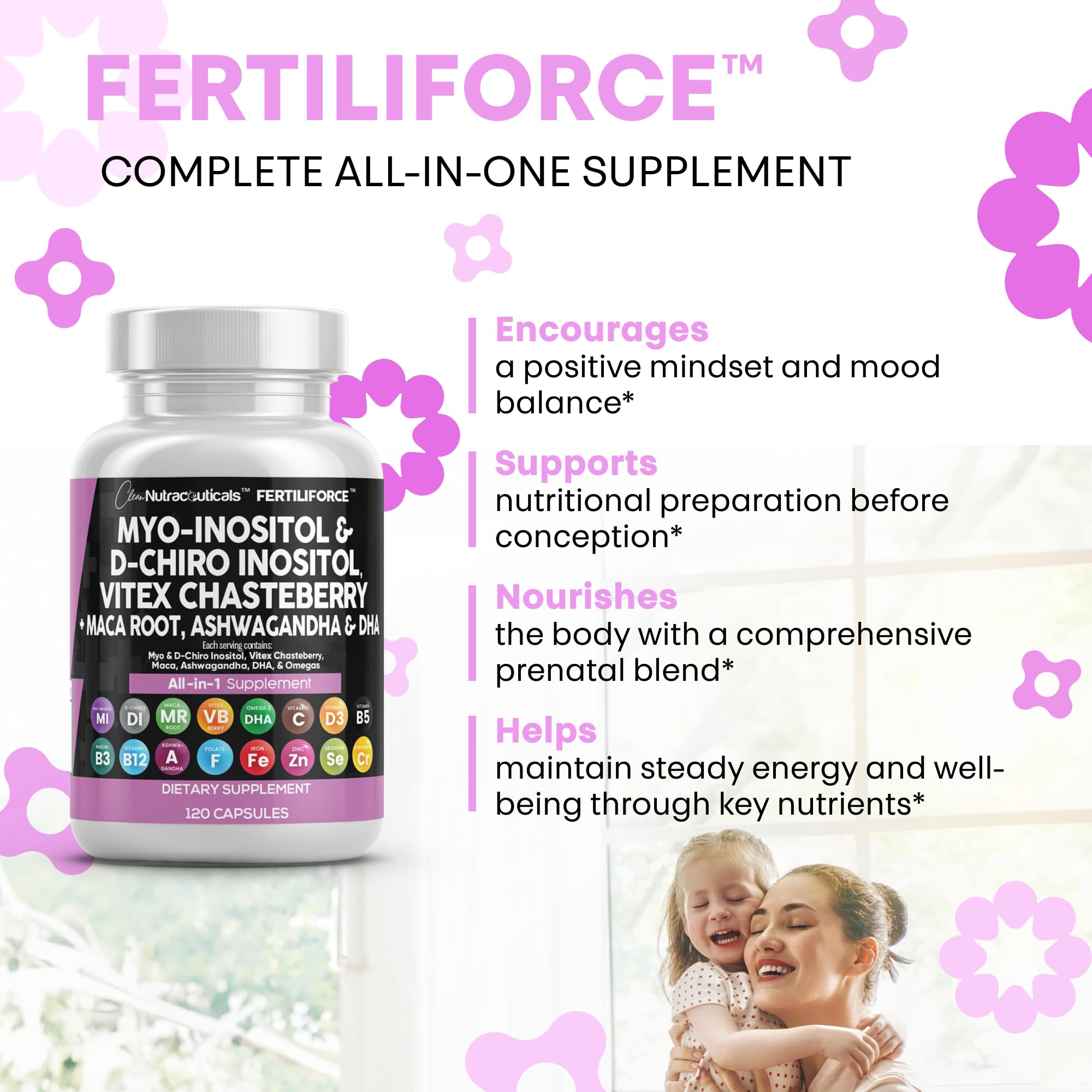 Clean Nutraceuticals Blended Vitamin & Mineral Supplement packaging