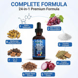 Clean Nutraceuticals CelluVive NAD Drops liquid serving