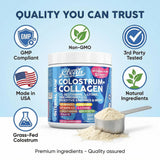 Clean Nutraceuticals Colostrum Powder with Collagen lifestyle shot