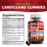 Clean Nutraceuticals CoQ10 Gummies ingredients list on packaging