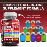 Clean Nutraceuticals CoQ10 Gummies orange flavour gummies close-up
