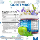 Clean Nutraceuticals Corti Mag Gummies on a wooden table