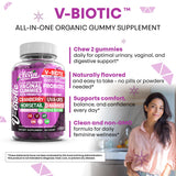 Clean Nutraceuticals Cranberry Probiotic Gummies side view
