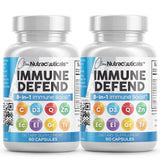 Clean Nutraceuticals Echinacea 8 in 1 daily wellness Vitamins bottle front view