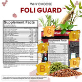 Clean Nutraceuticals Foli Guard Hair Growth Supplement ingredients list