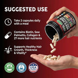 Clean Nutraceuticals Foli Guard Hair Growth Supplement on a wooden table