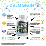 Clean Nutraceuticals GABA L-Theanine 5-HTP Supplement ingredients list