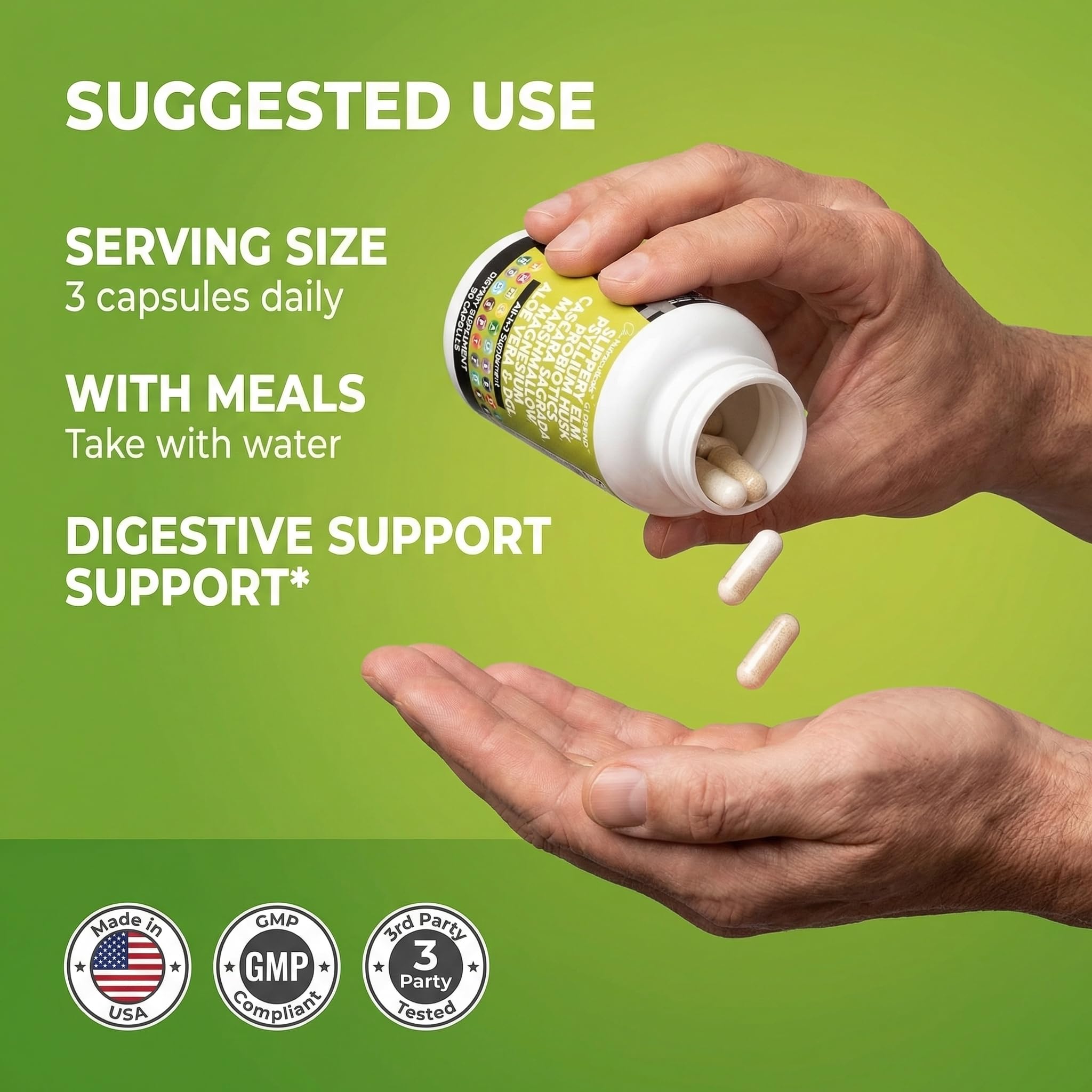 Clean Nutraceuticals GI Defend supplement on a kitchen counter