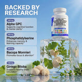 Clean Nutraceuticals Ginkgo Biloba Nootropic nutritional information