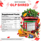 Clean Nutraceuticals GLP Shred Berberine Supplement ingredients list