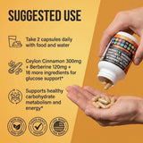 Clean Nutraceuticals Gluco Defend product side view