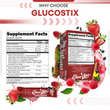 Clean Nutraceuticals Gluco Stix powder in a spoon