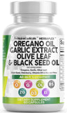 Clean Nutraceuticals HerbaPlex Oregano & Garlic Supplement front view