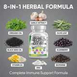 Clean Nutraceuticals HerbaPlex Oregano & Garlic Supplement packaging