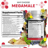Clean Nutraceuticals Horny Goat Weed supplement bottle with dosage instructions
