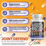 Clean Nutraceuticals Joint Defend bottle with cap open