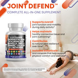 Clean Nutraceuticals Joint Defend capsules in a hand