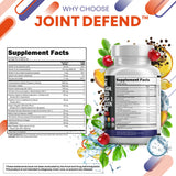 Clean Nutraceuticals Joint Defend capsules on a wooden surface