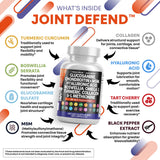 Clean Nutraceuticals Joint Defend packaging with nutritional information