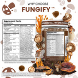 Clean Nutraceuticals Lions Mane Gummies ingredients list on packaging