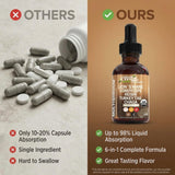 Clean Nutraceuticals Lions Mane Mushroom Liquid Drops lifestyle scene