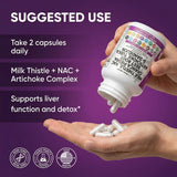 Clean Nutraceuticals Liver Defend 28-in-1 Supplement on a wooden table
